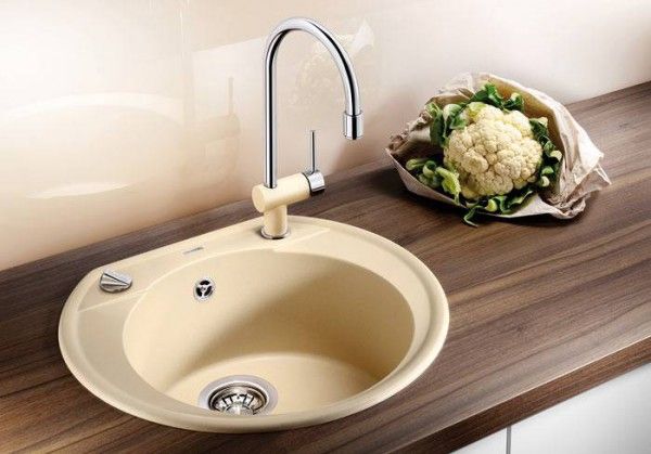 Кухонная мойка Blanco Rondoval 45 Silgranit Anthracite 515679