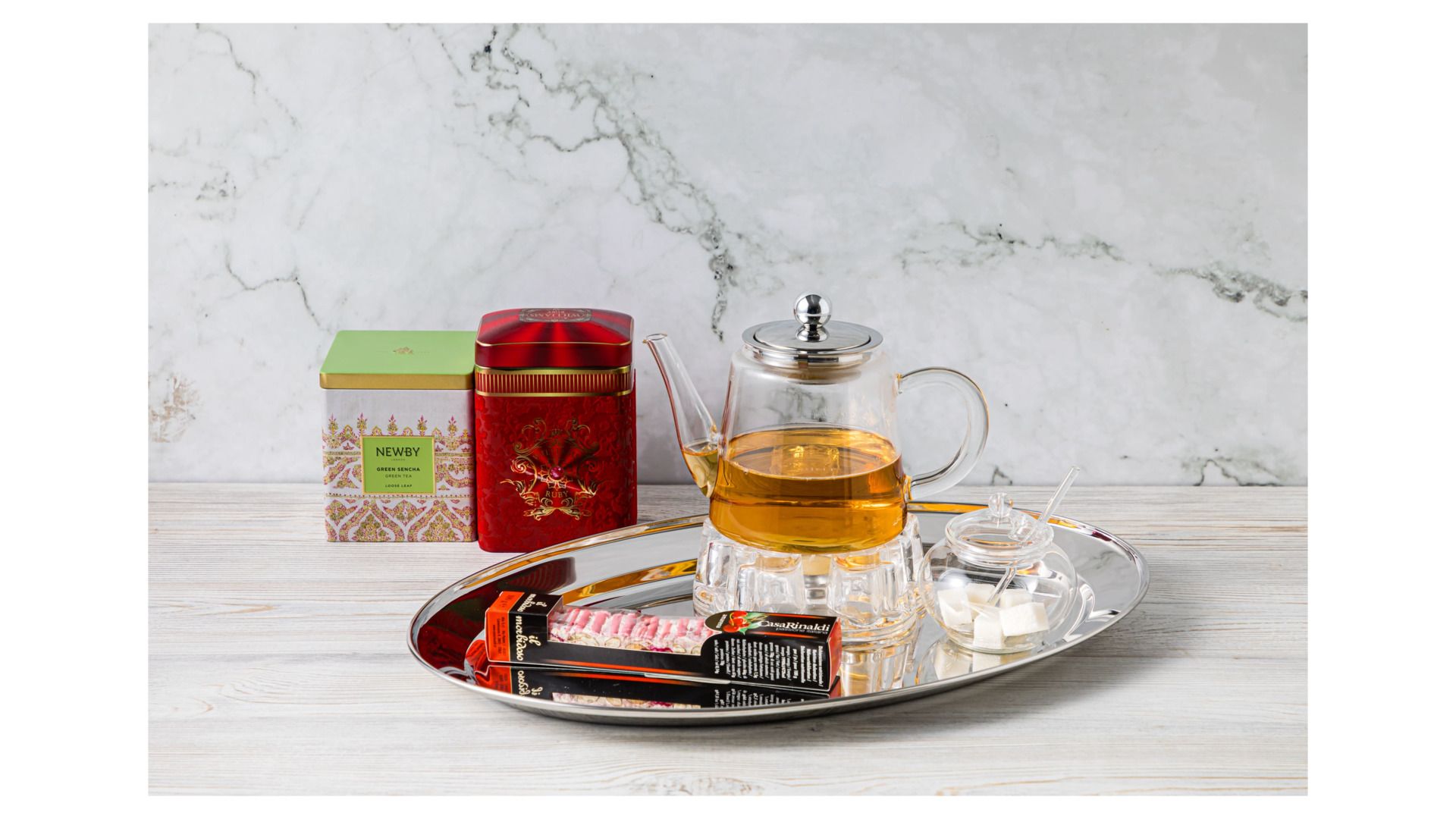 Чайник заварочный Weis Teekanne Glas mit Teefilter 17803