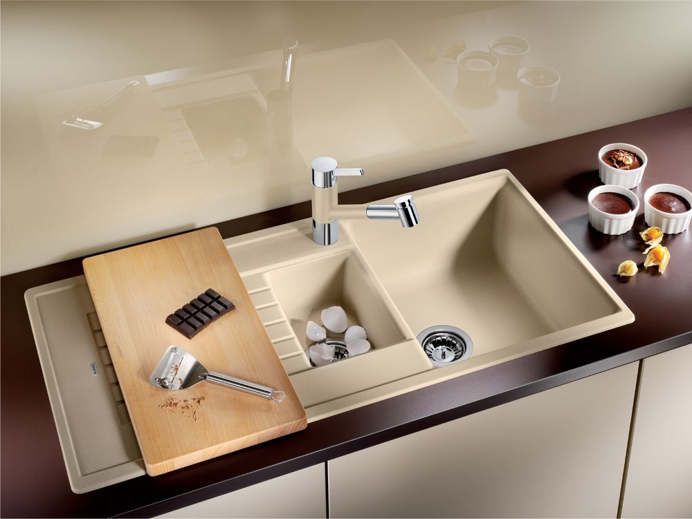 Кухонная мойка Blanco Zia 6S Silgranit Coffee 515072