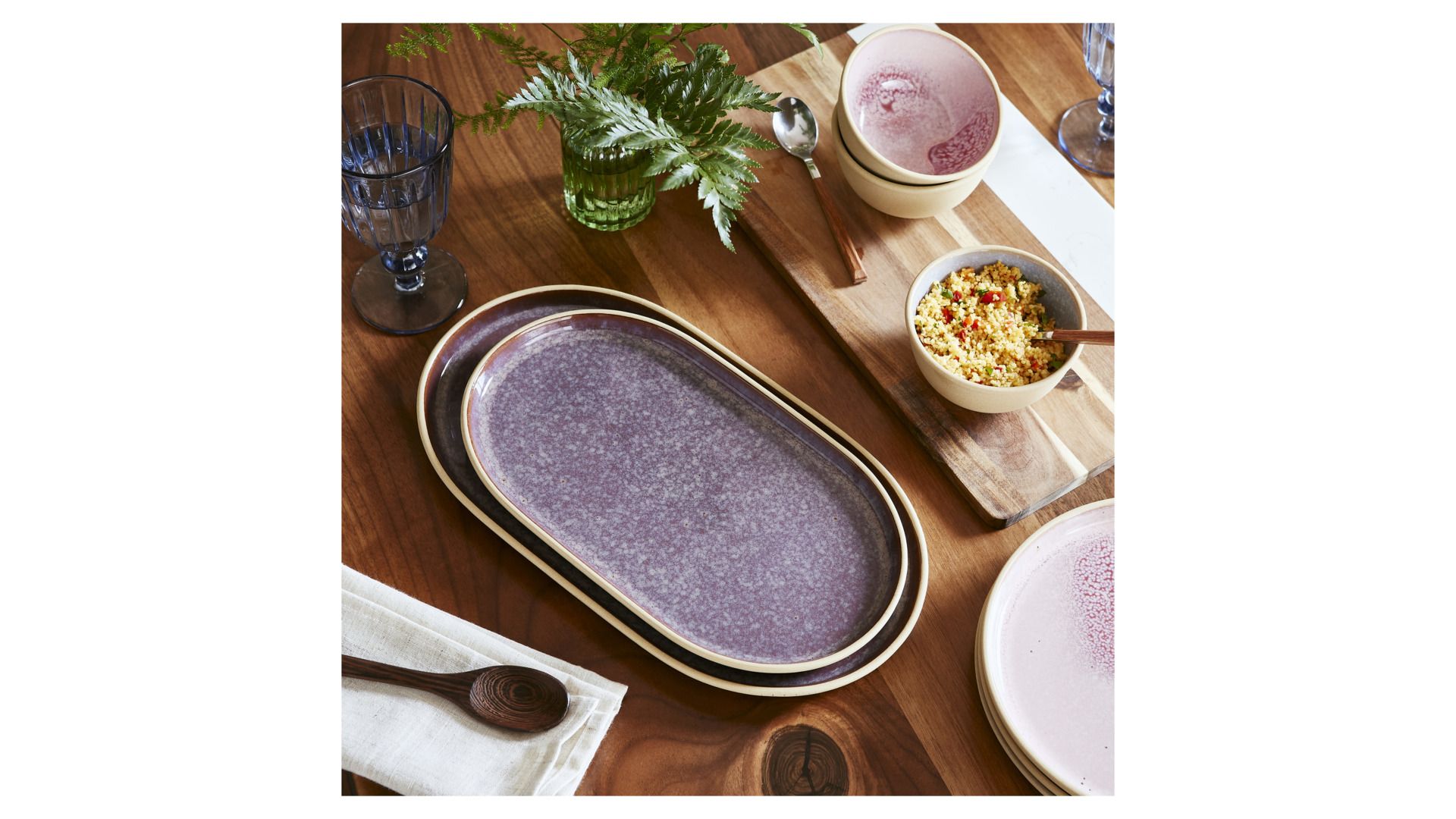 Блюдо овальное Portmeirion Minerals Amethyst MNAM79444-XW