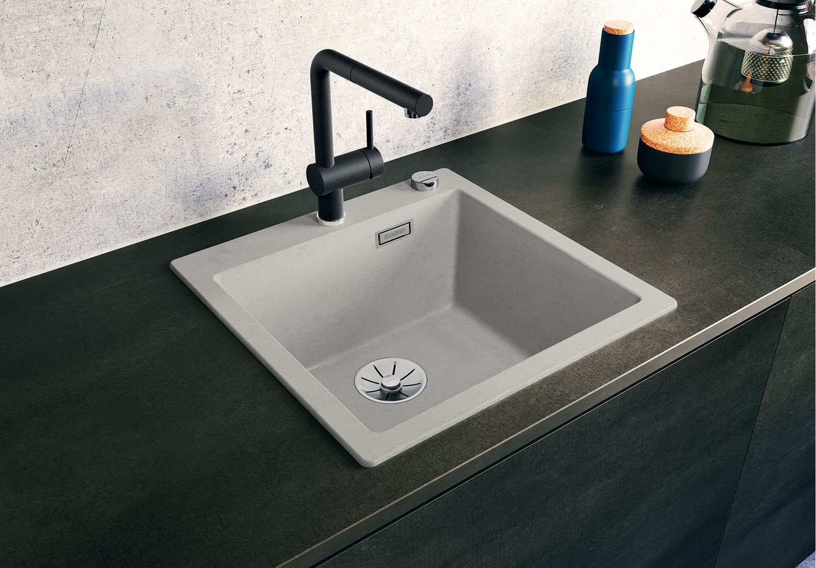 Кухонная мойка Blanco Pleon 5 Silgranit Black 525951