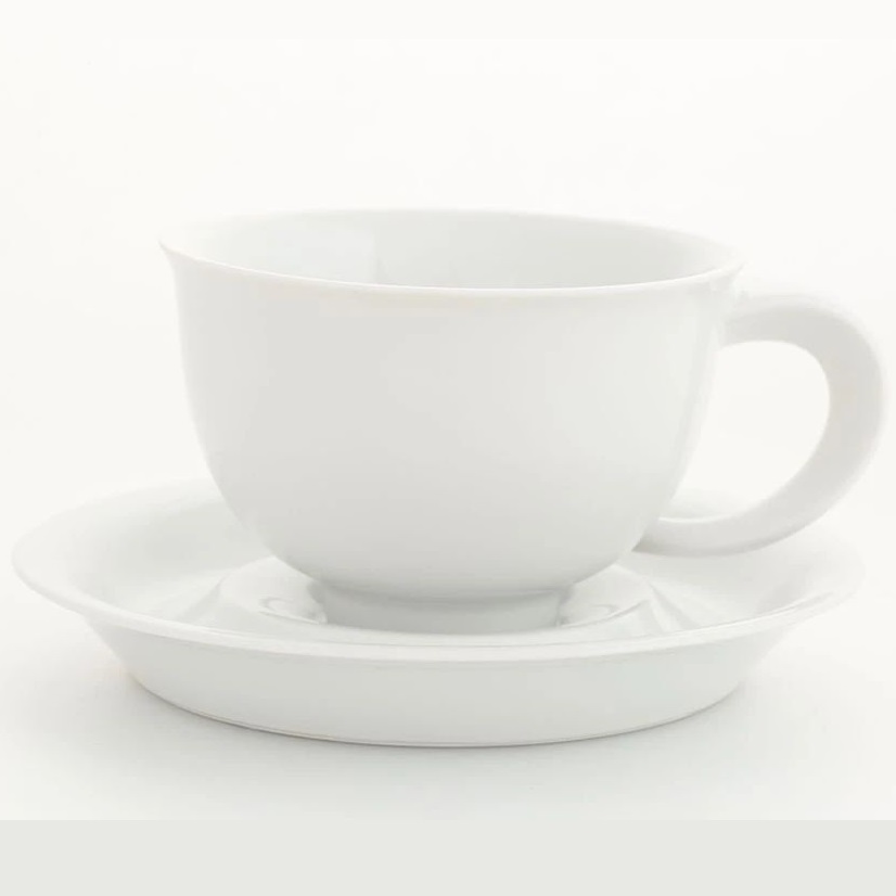 Чашка с блюдцем Leander Kelt Bílá Klasika 52120411-0000