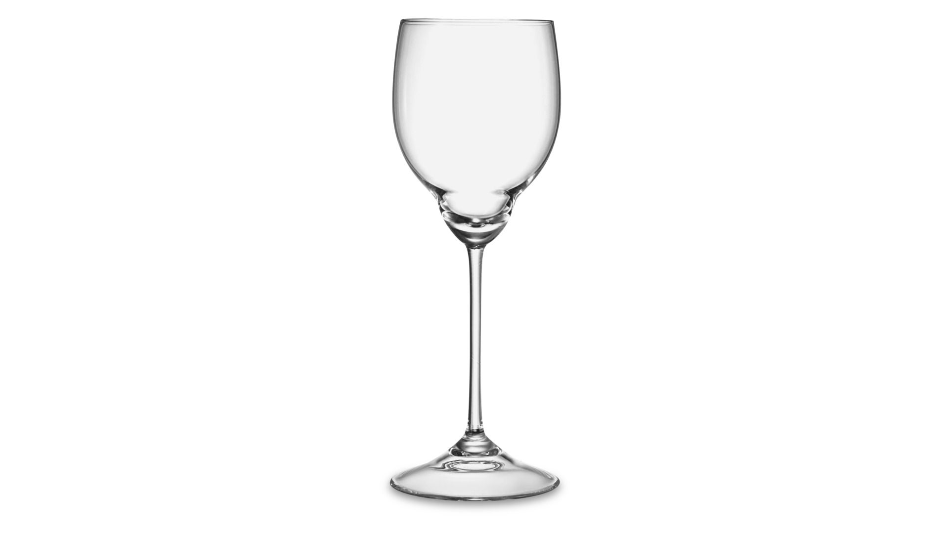 2 бокала для белого вина Klimchi Shadows White Wine Glass Cloudless Clear Set 25143/380-01/00