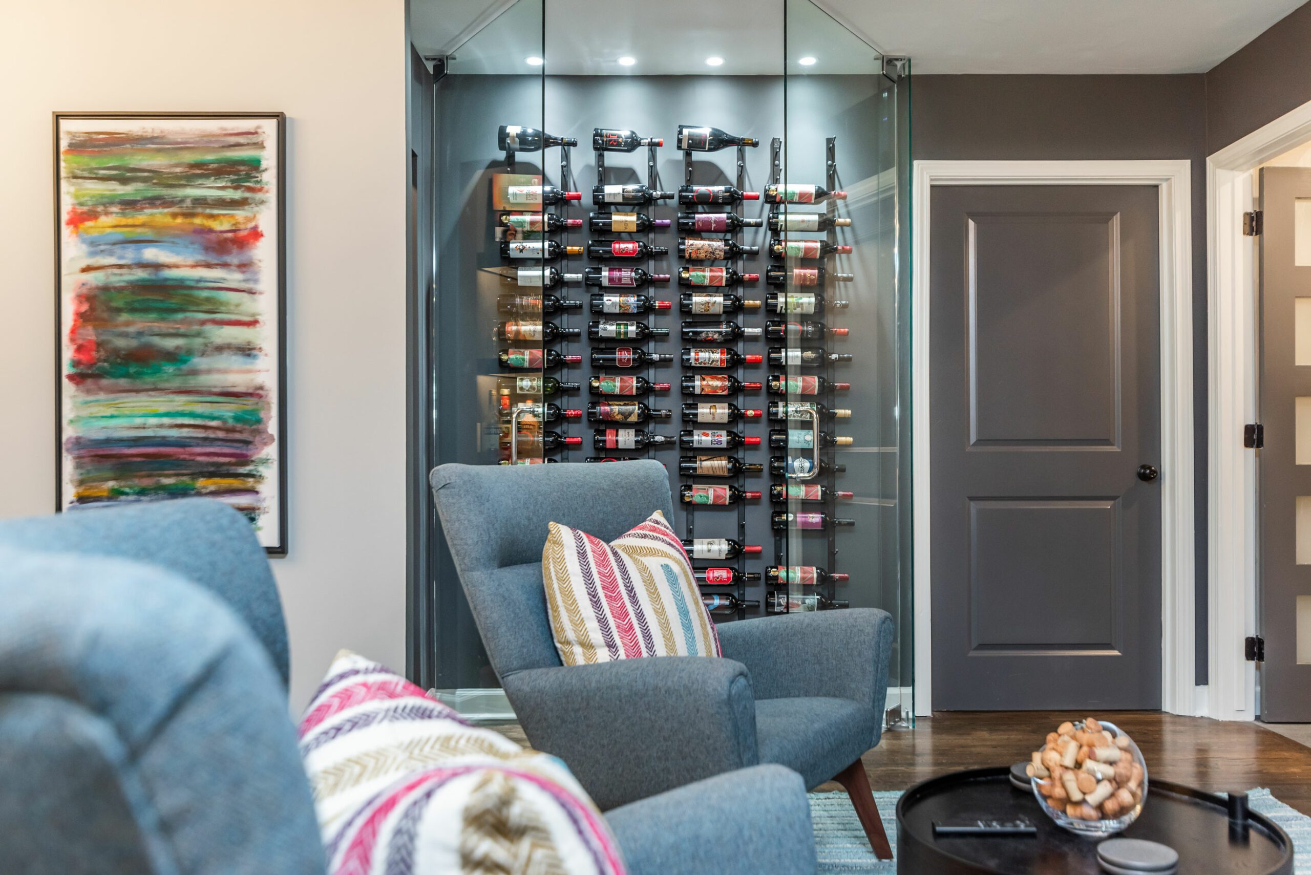 Настенный стеллаж на 27 бутылок DOVINI Triple DOV652093