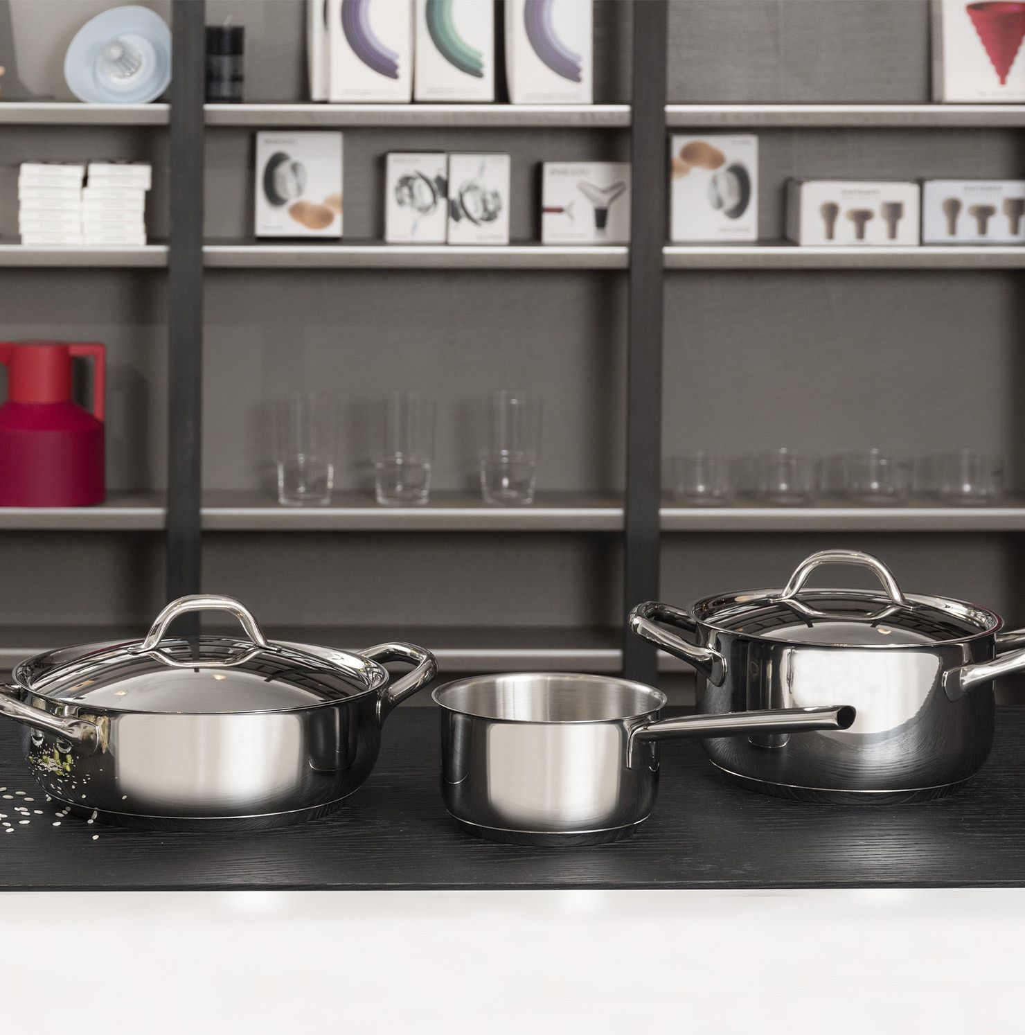 Кастрюля с крышкой Barazzoni Chef Line 163102022