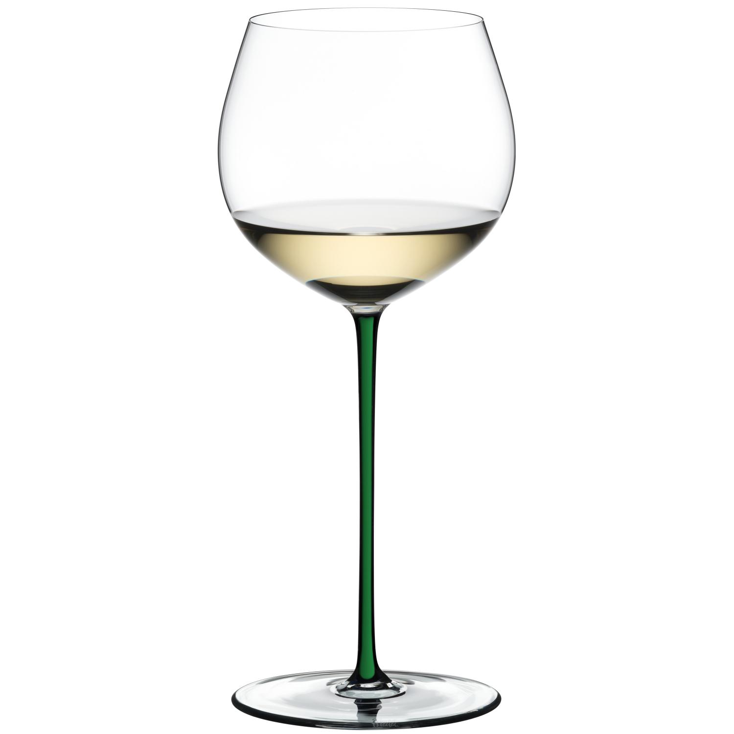 Бокал для белого вина RIEDEL Fatto A Mano Oaked Chardonnay Green Single Pack 4900/97G