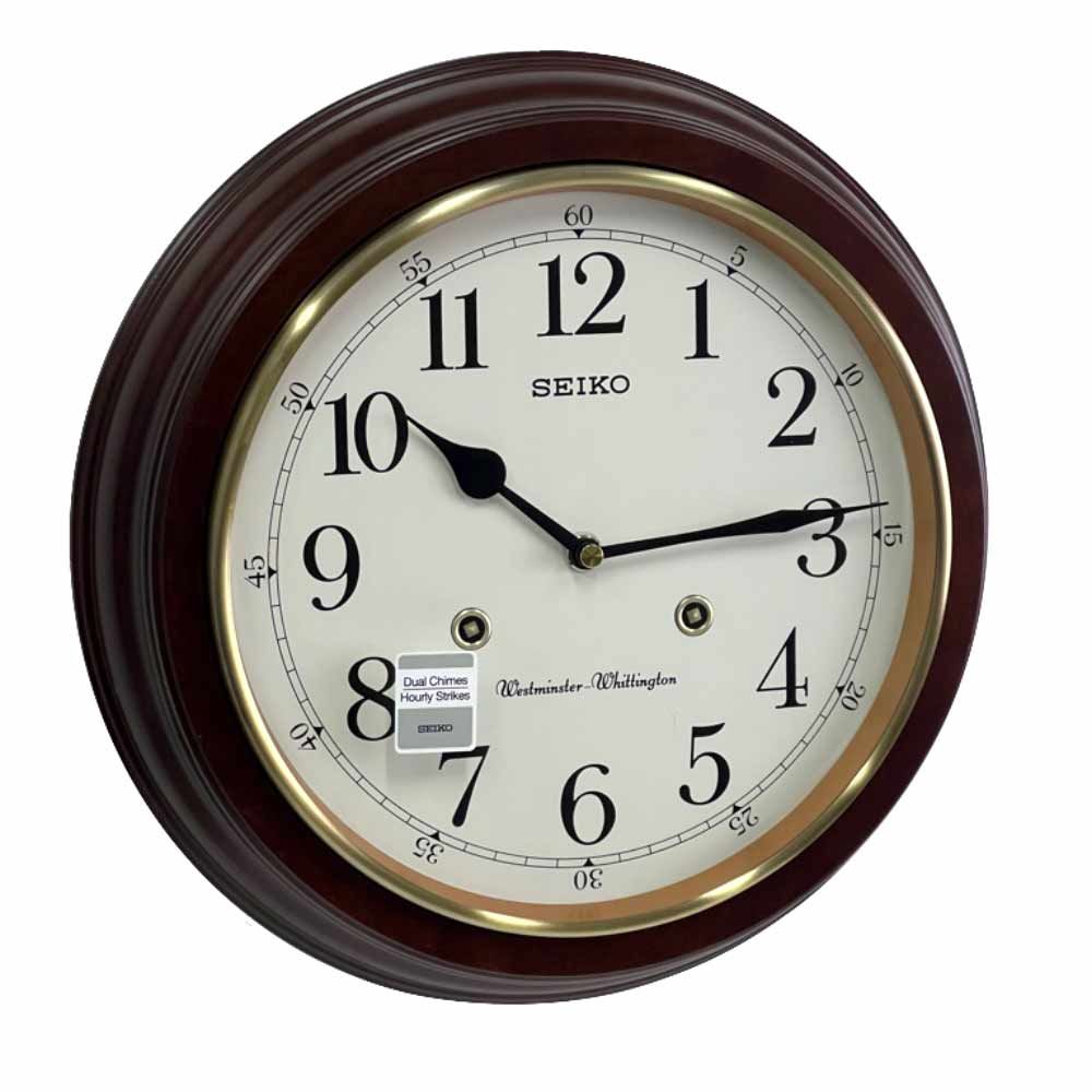 Настенные часы Seiko Quartz Wall Clock QXH202ZN