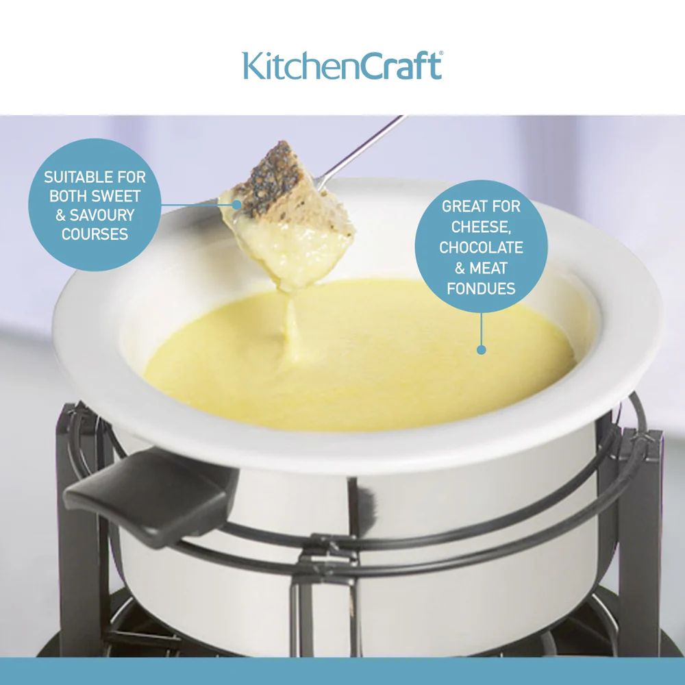 Набор для фондю KitchenCraft Deluxe Fondue Set KCFON3IN1