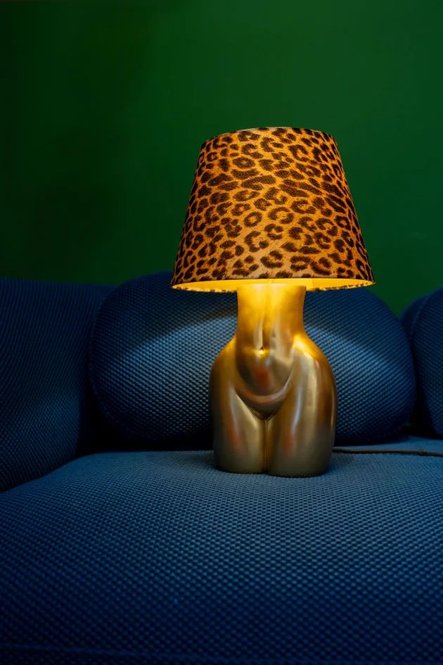 Настольная лампа KARE Tischleuchte Donna Leo 55780