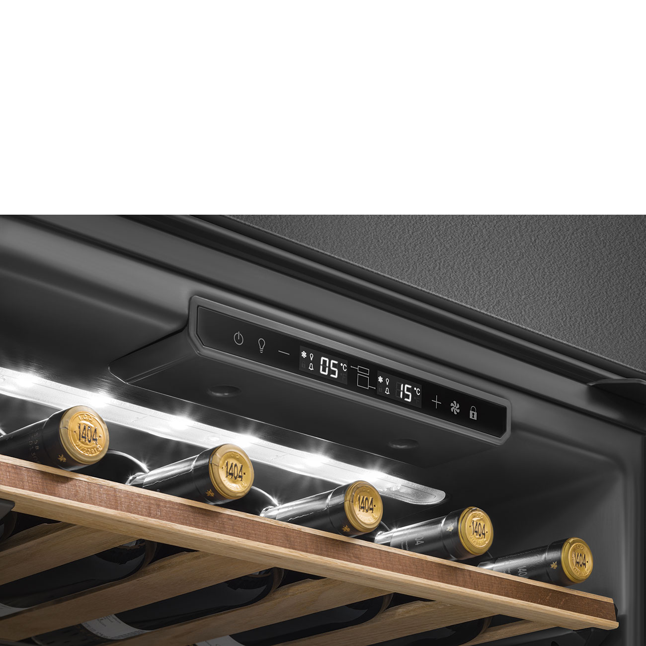 Встраиваемый винный шкаф SMEG CVI629NR3