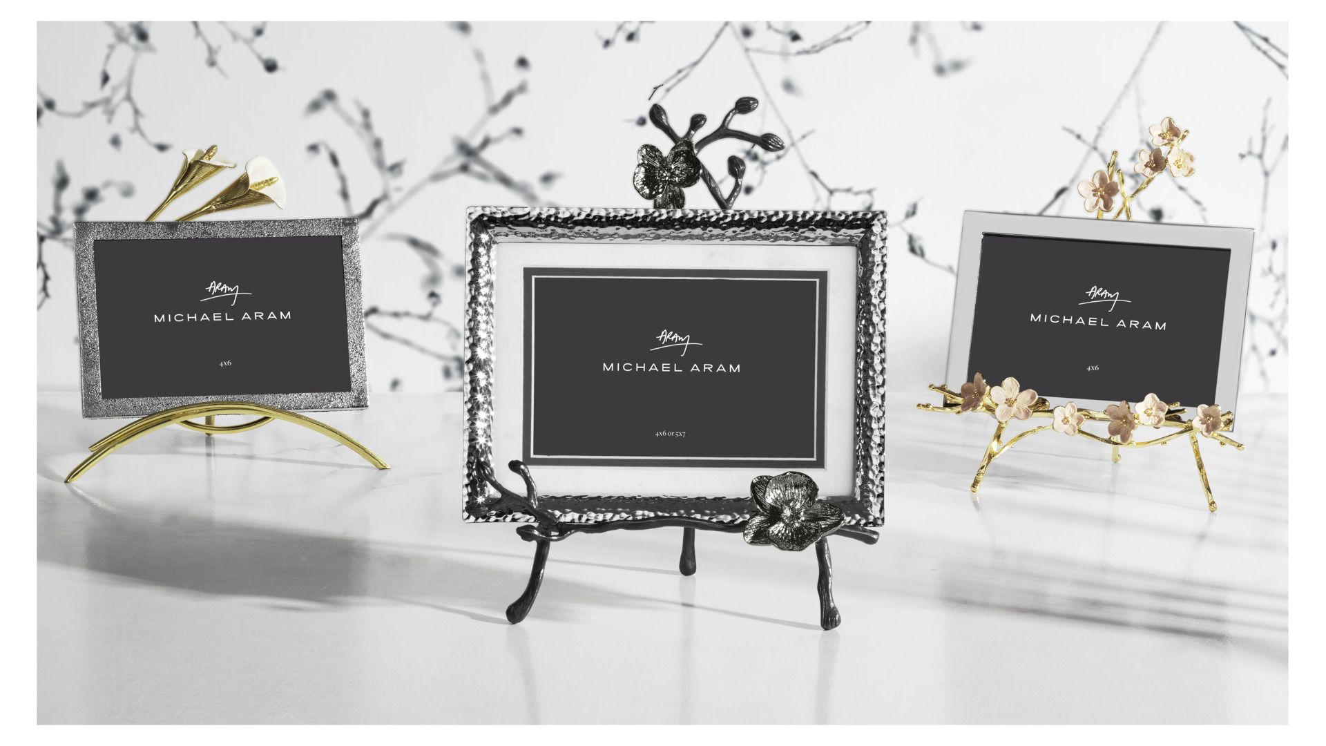 Фоторамка Michael Aram Black Orchid Frame 110720