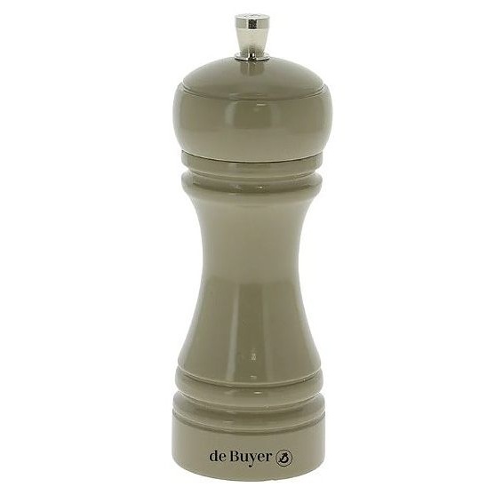 Мельница для соли De Buyer Java Salt Mill Mole Grey Wood S345.143434
