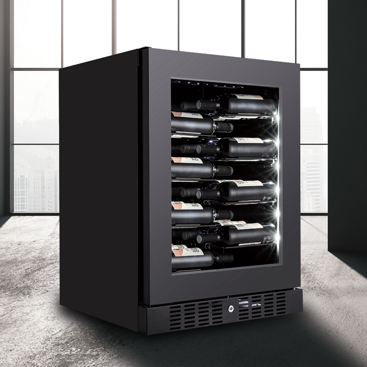 Винный шкаф Temptech Copenhagen CDBU60SBB