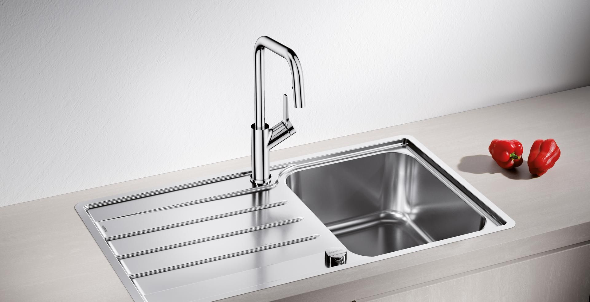 Кухонный смеситель Blanco Jurena-S Galvanic Chrome 520765