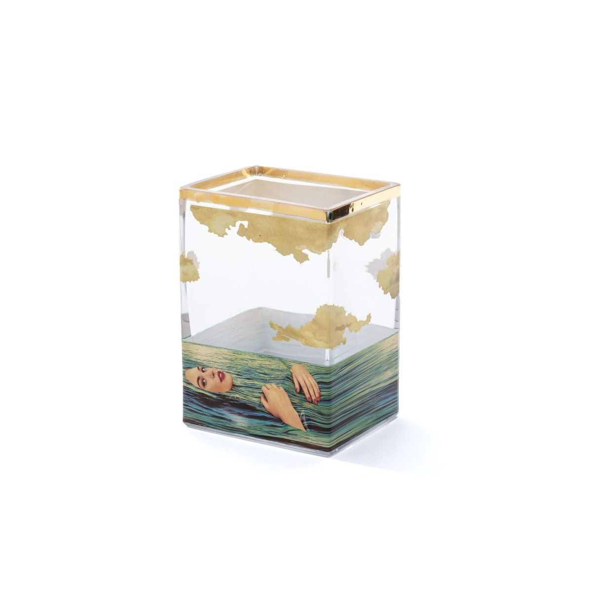 Ваза Seletti Glass Vase Seagirl 14124
