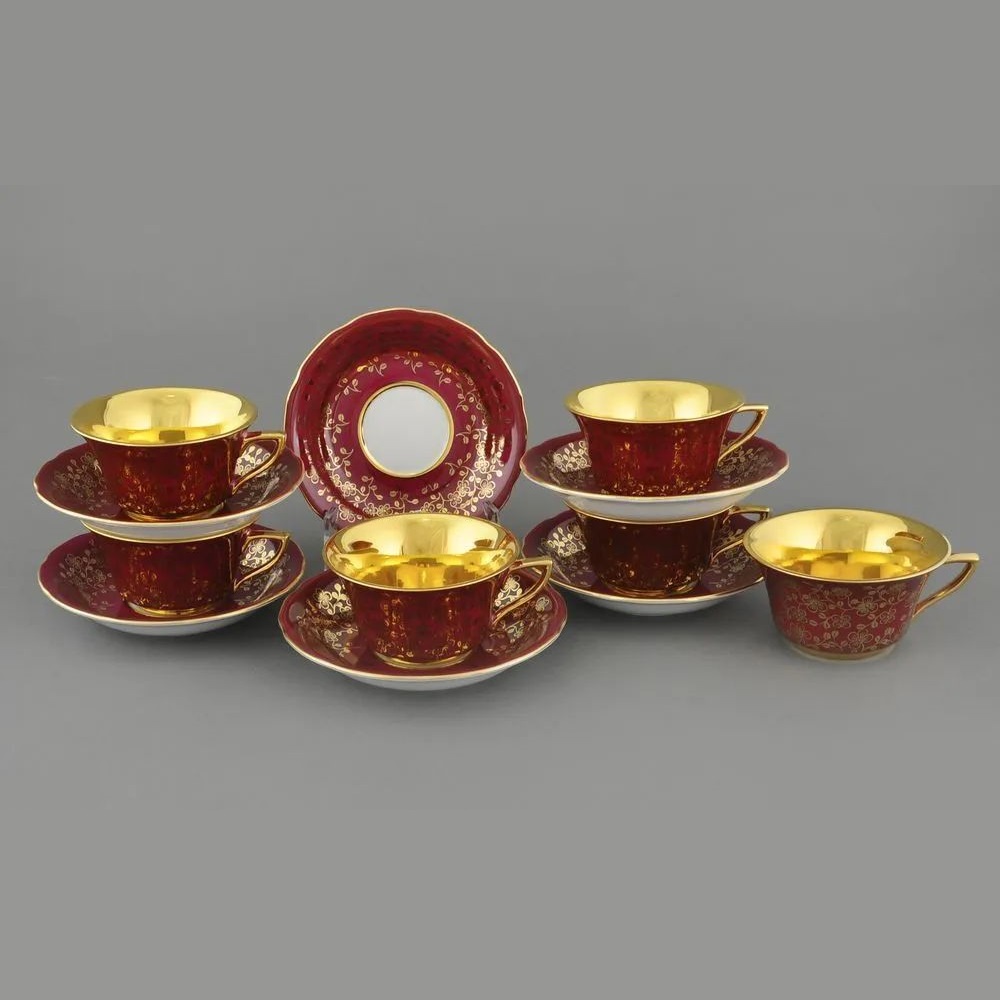 Чайный набор Leander Windsor Zlaté Květiny 13160424-A341