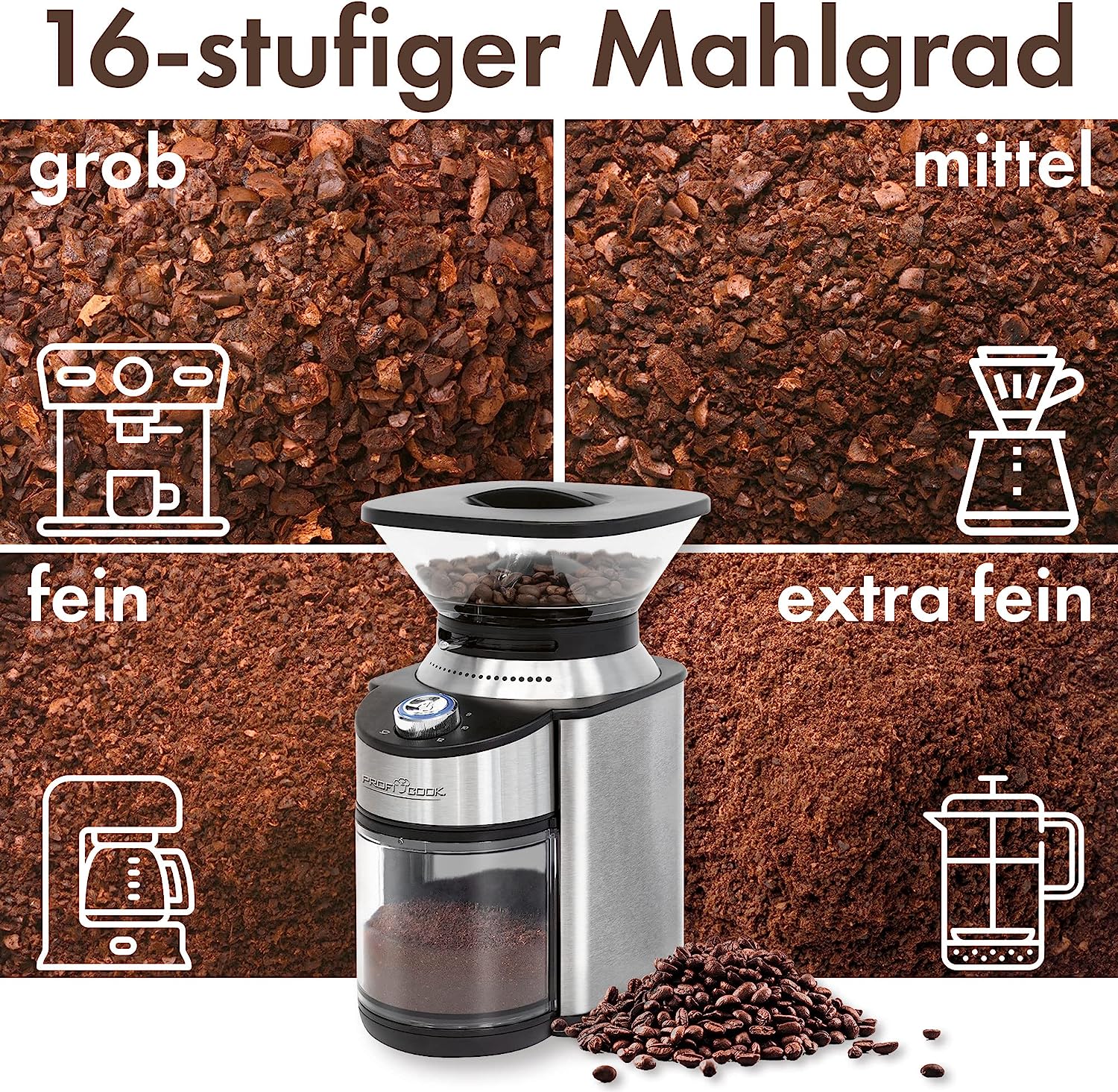 Кофемолка Proficook PC-EKM 1205