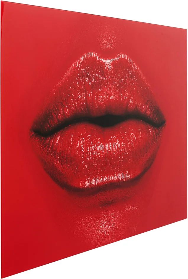 Картина KARE Glasbild Red Lips 57015