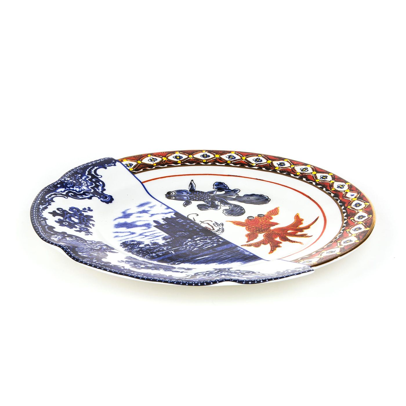Тарелка обеденная Seletti Hybrid Dinner Plate Isaura 09721