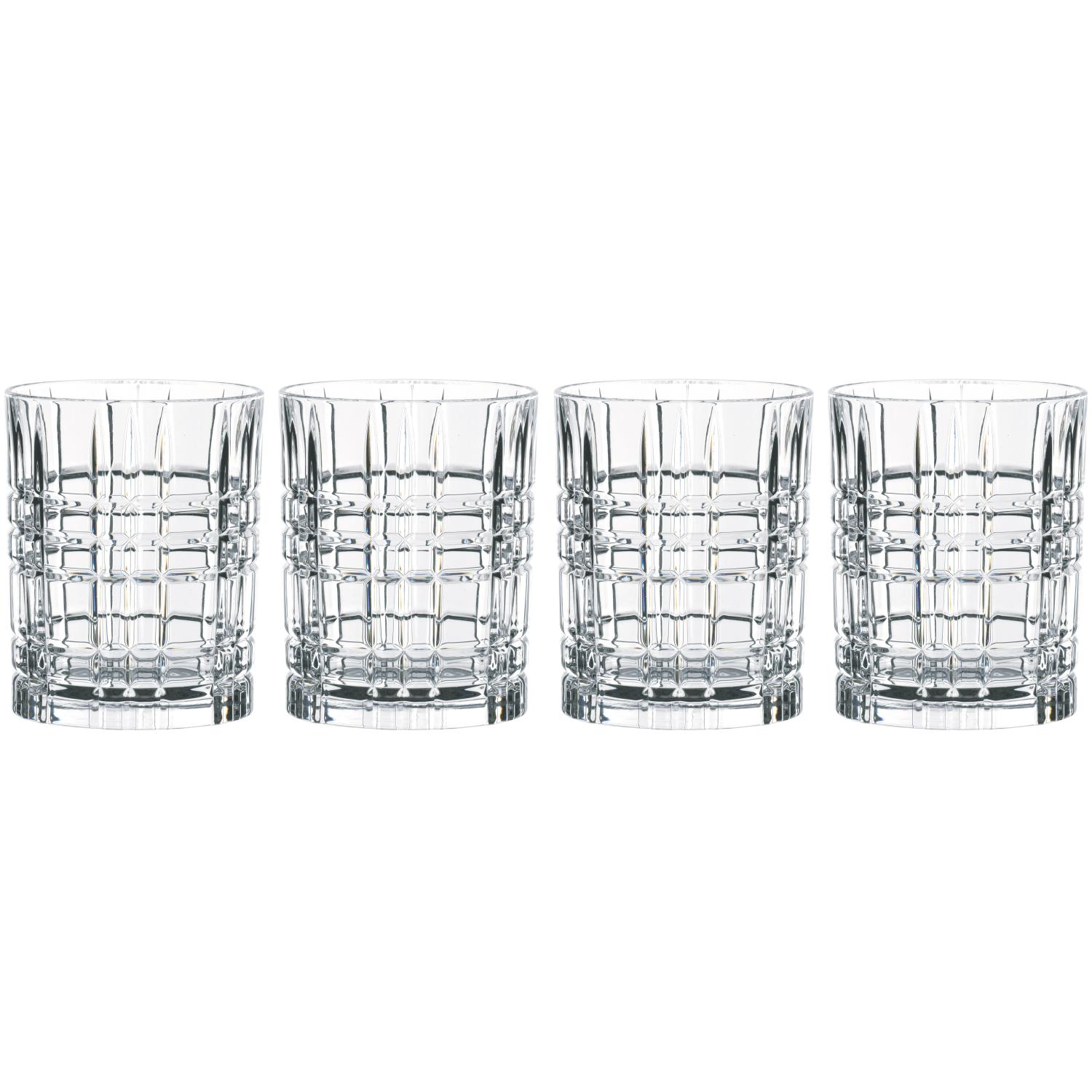 4 стакана для виски Nachtmann Square Whisky Set 101050