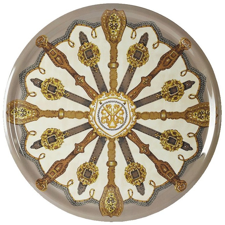 Блюдо для торта Baci Milano Horses Cake Plate PCAKE.HOR01