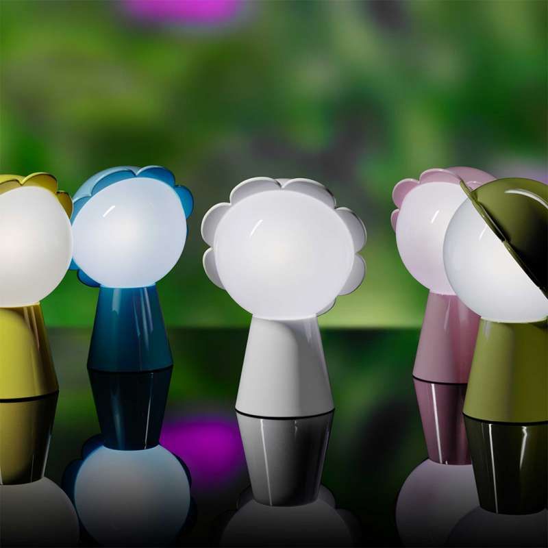 Настольная лампа Qeeboo Daisy Black Table Lamp 50001BL