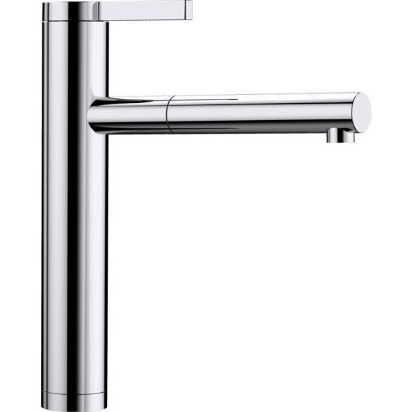Кухонный смеситель Blanco Linee-S Galvanic Chrome 517591