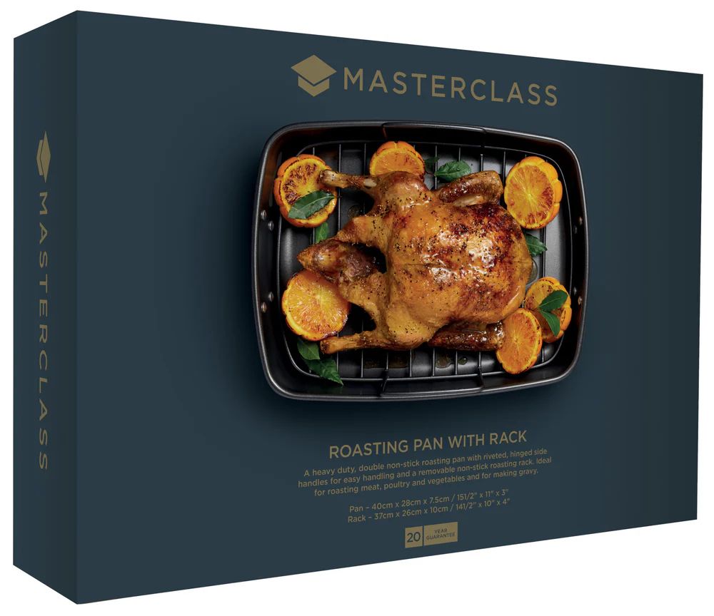Форма для запекания KitchenCraft MasterClass Non-Stick Roasting Pan KCMCHB52