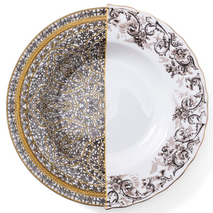 Тарелка суповая Seletti Hybrid Soup Plate Agroha 09132
