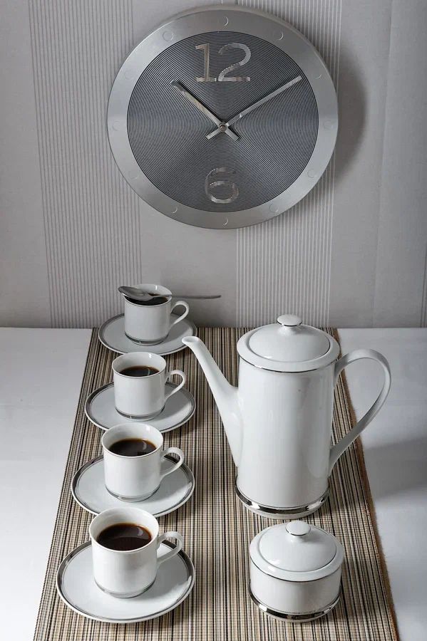 Кофейный сервиз Leander Sabina Platinov&aacute; Odnož 02160714-0011