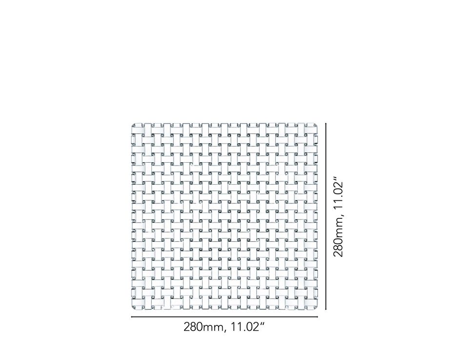 Блюдо квадратное Nachtmann Bossa Nova Plate Square 81398