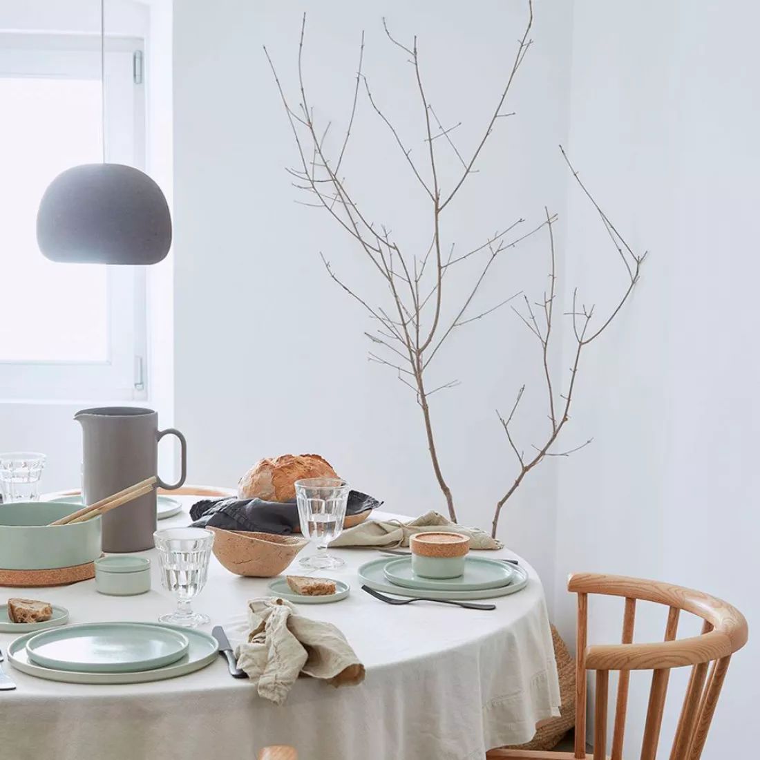 Салатник Costa Nova Redonda Serving Bowl RNS291-GRN