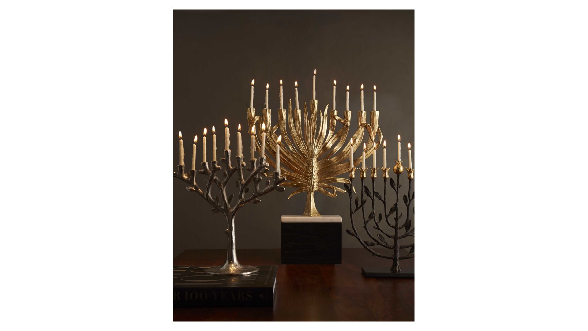 Подсвечник Michael Aram Palm Menorah 174928