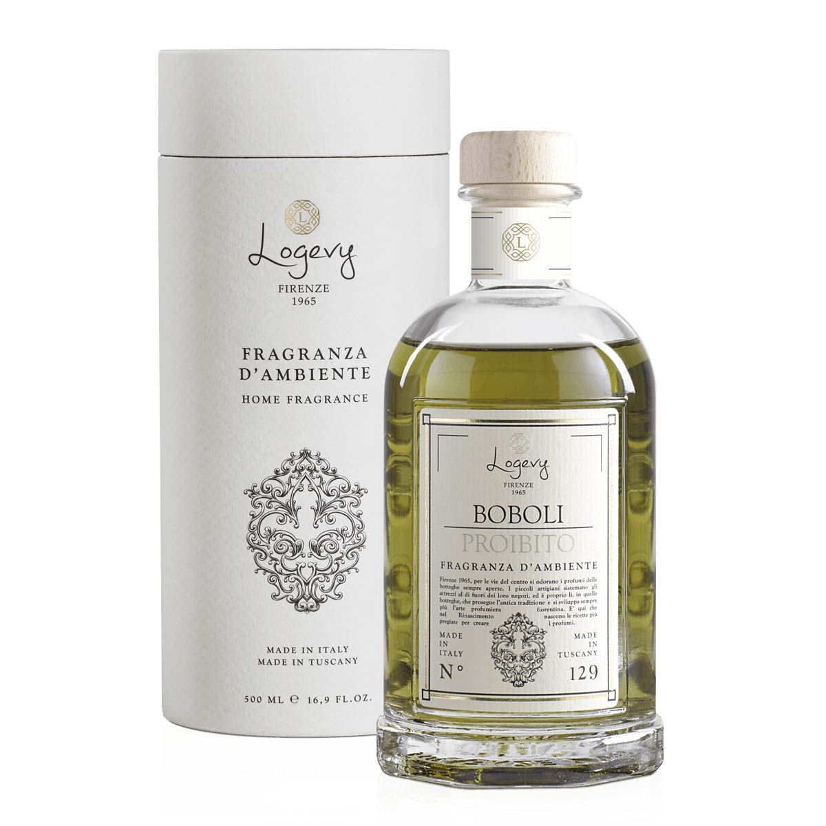 Ароматический диффузор Logevy Firenze 1965 Boboli Proibito Fragranza d'Ambiente LOG0235