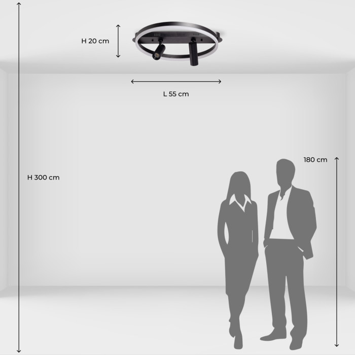 Потолочный светильник De Markt Drive Ceiling Lamp 377013303