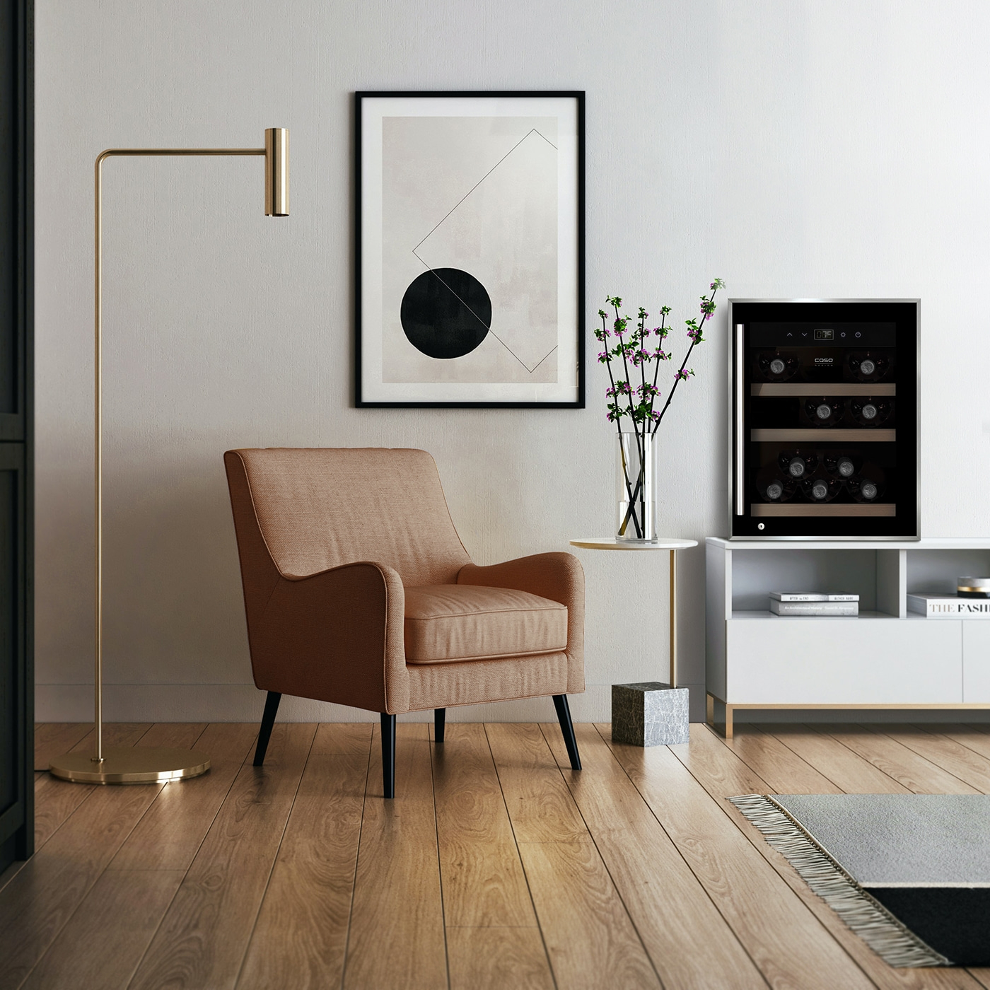 Винный шкаф Caso WineSafe 12 Black