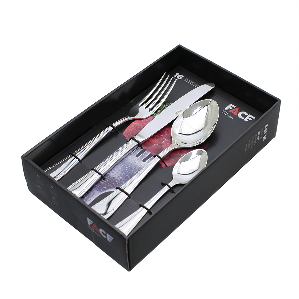 Набор столовых приборов Face Croisé CRO16C