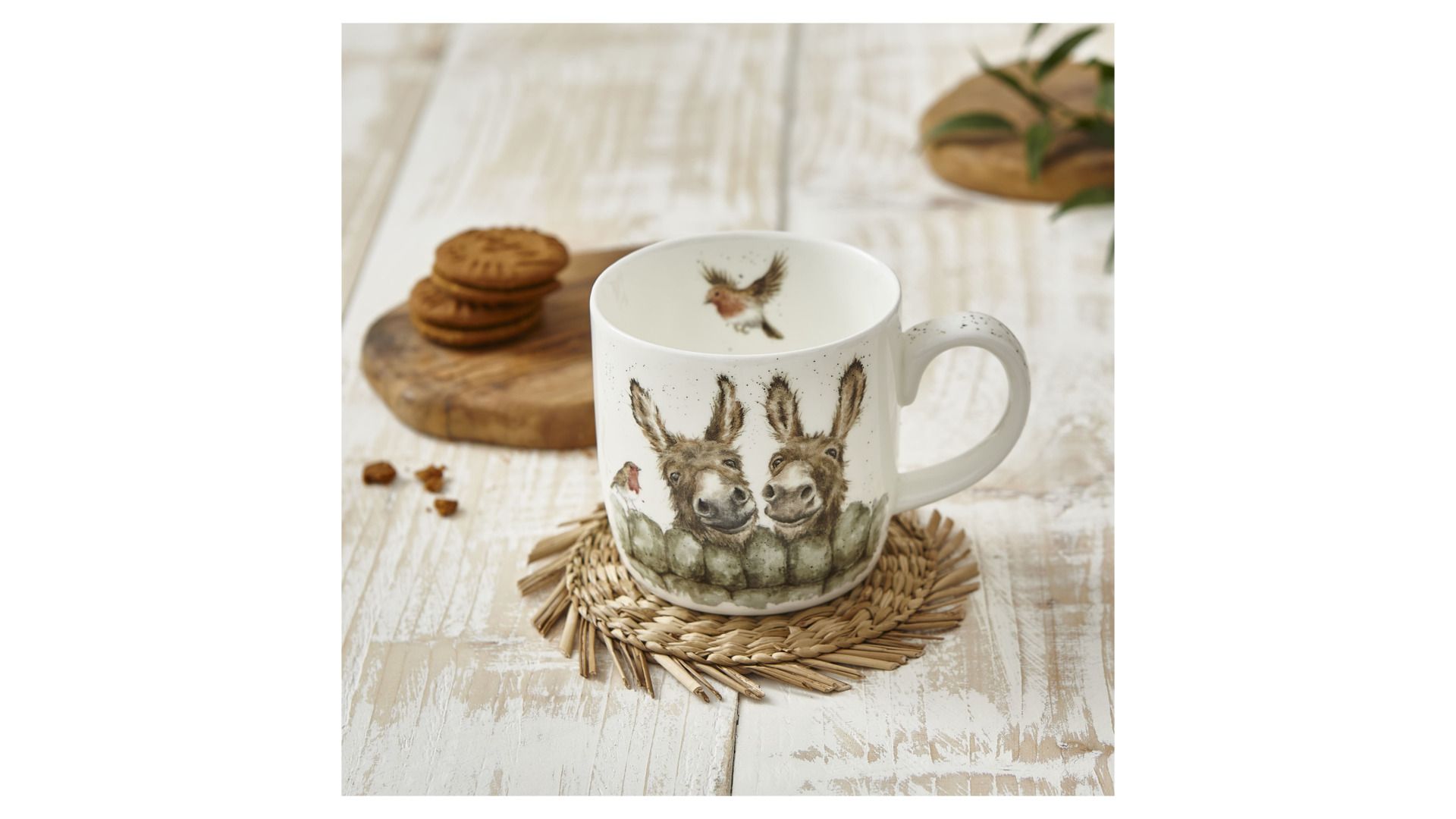 Кружка Royal Worcester Wrendale Designs Donkeys Mug MMTA5629-XT-1