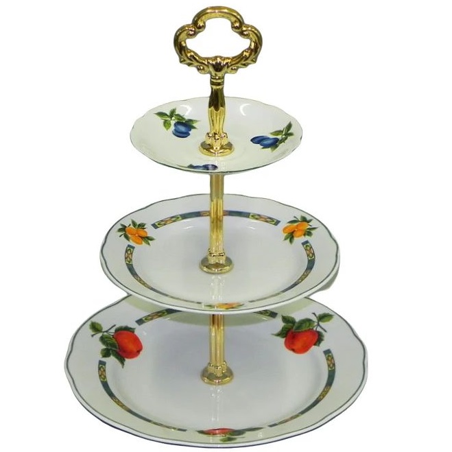 Блюдо трехъярусное Leander Mary-Anne Ovoce 03196033-080H