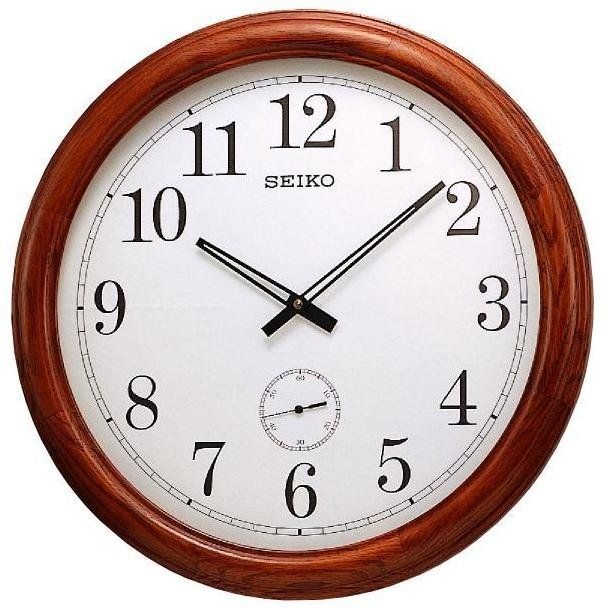 Настенные часы Seiko Quartz Wall Clock QXA155B