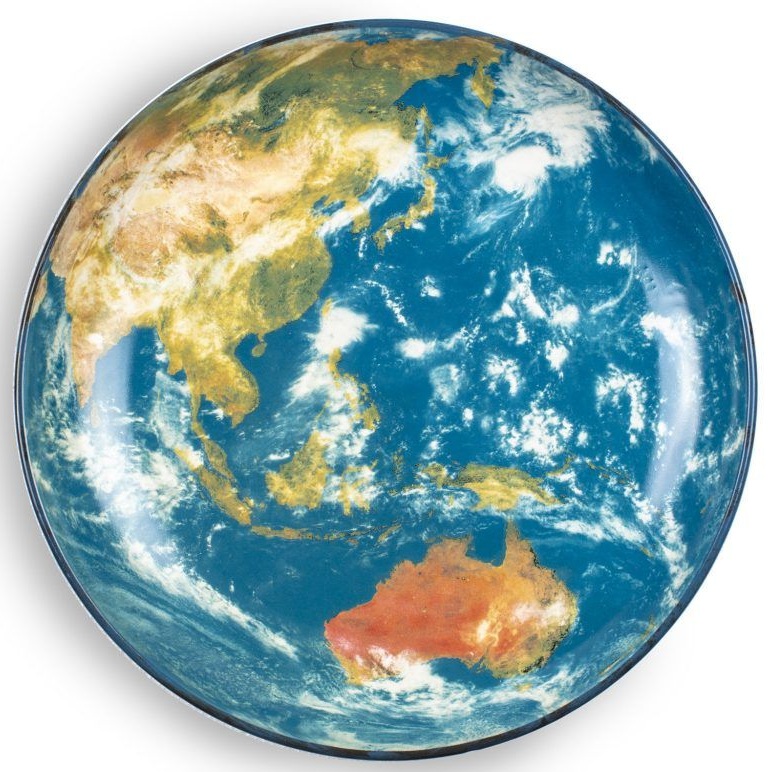 Блюдо Seletti Cosmic Diner Earth Asia Tray 10834