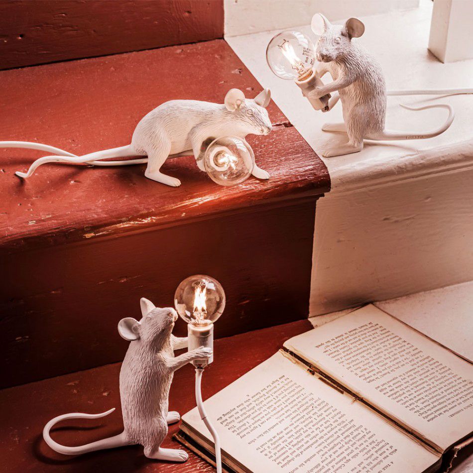 Настольная лампа Seletti Mouse Lamp Mac 15221