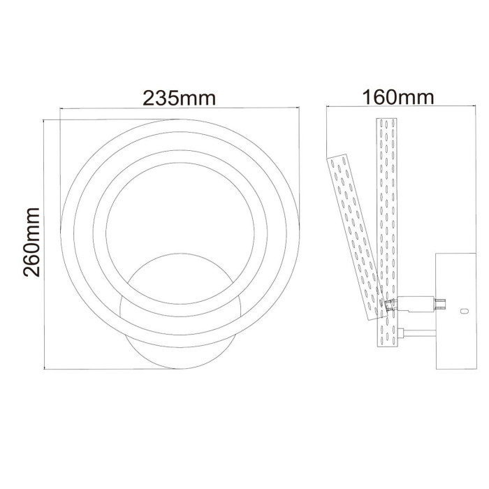 Настенный светильник De Markt Aurich Wall Lamp 496029202