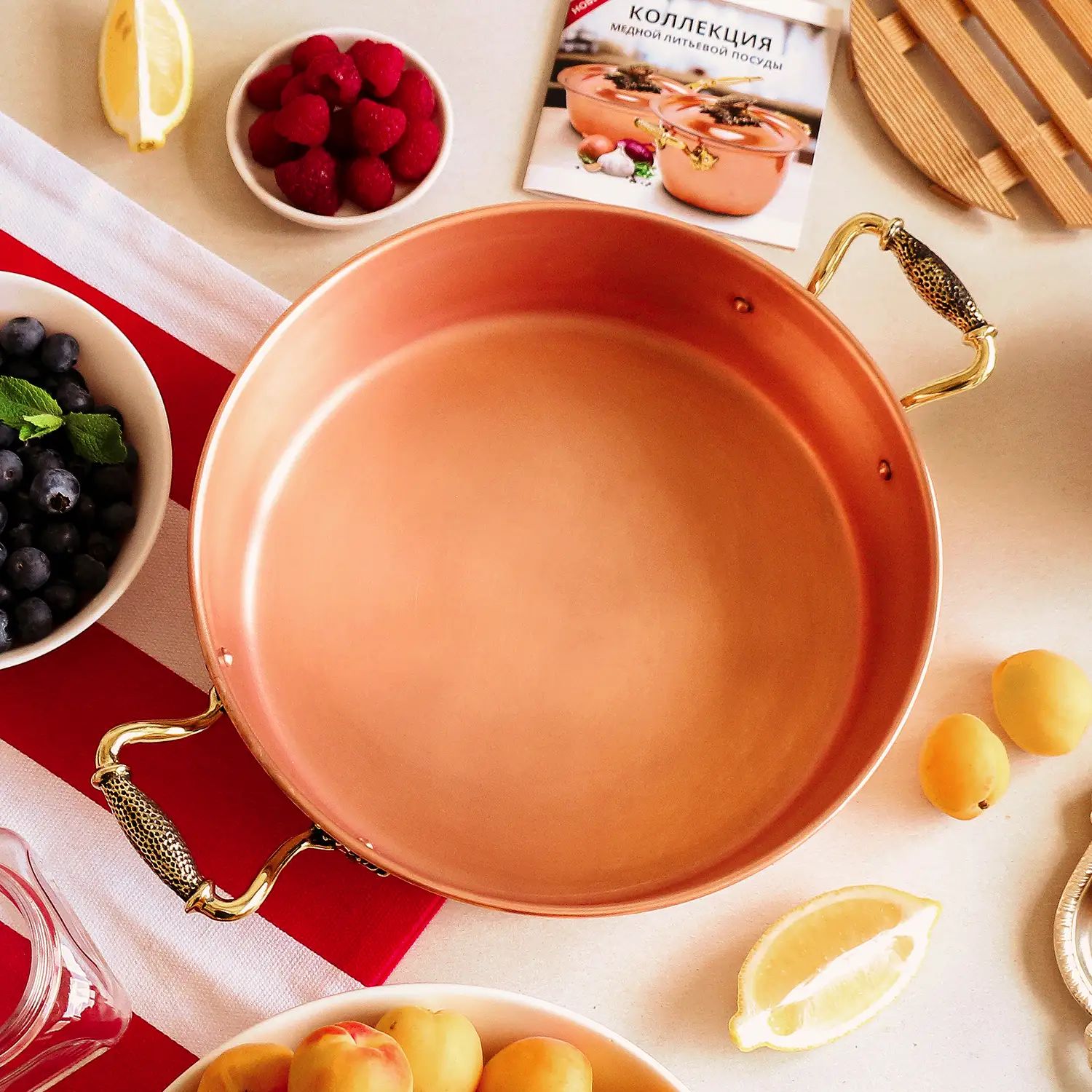 Таз для варенья Кольчугинский Мельхиор KM109123