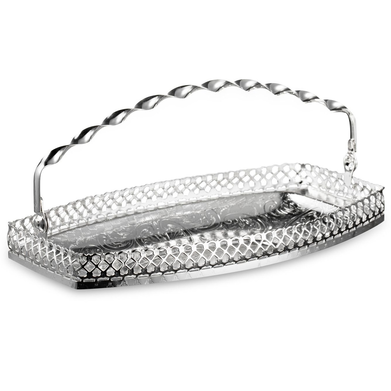 Блюдо для сладкого Queen Anne Gallery Bon Bon Dish/Swing Handle 0/6097