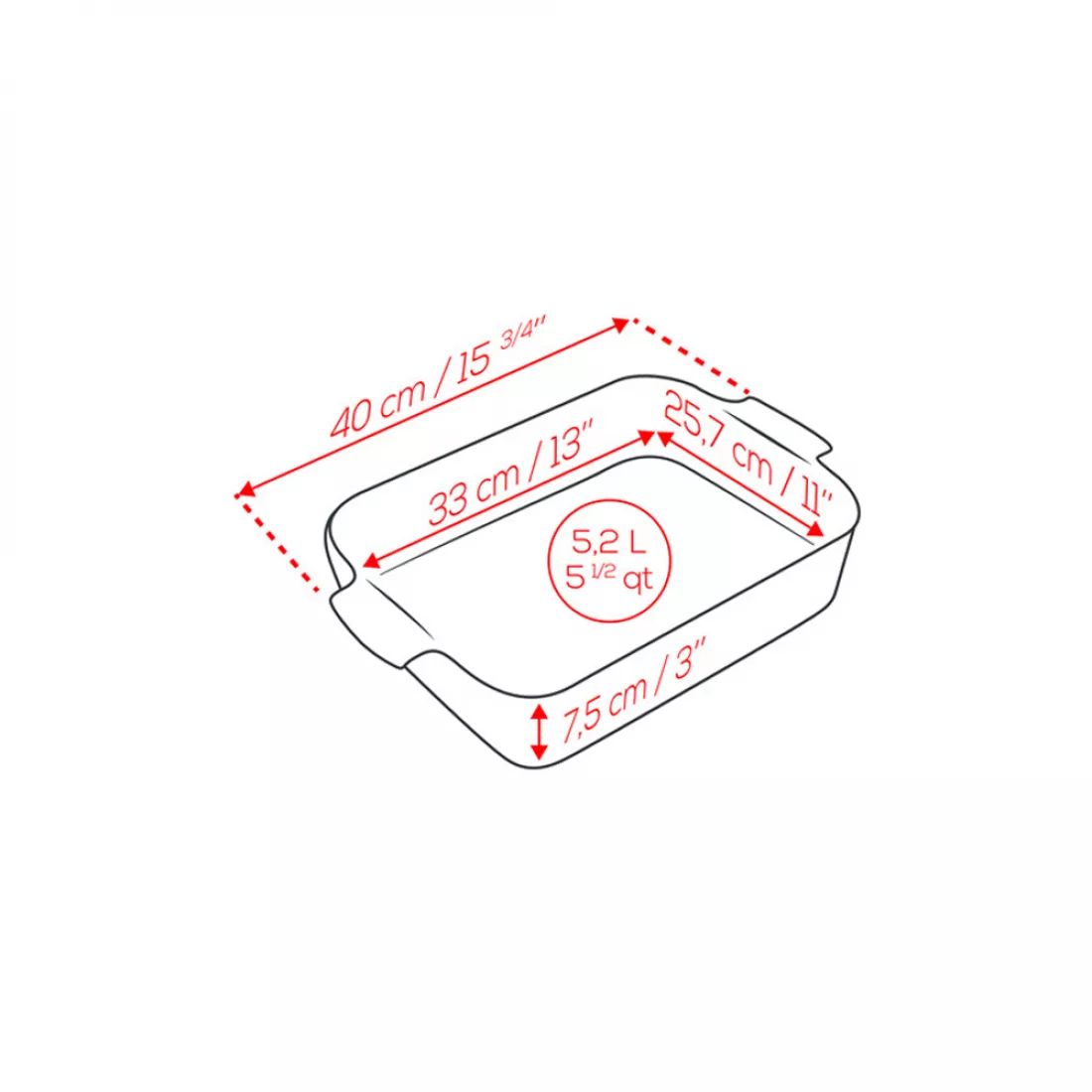 Форма для запекания Peugeot Green Forest 62064