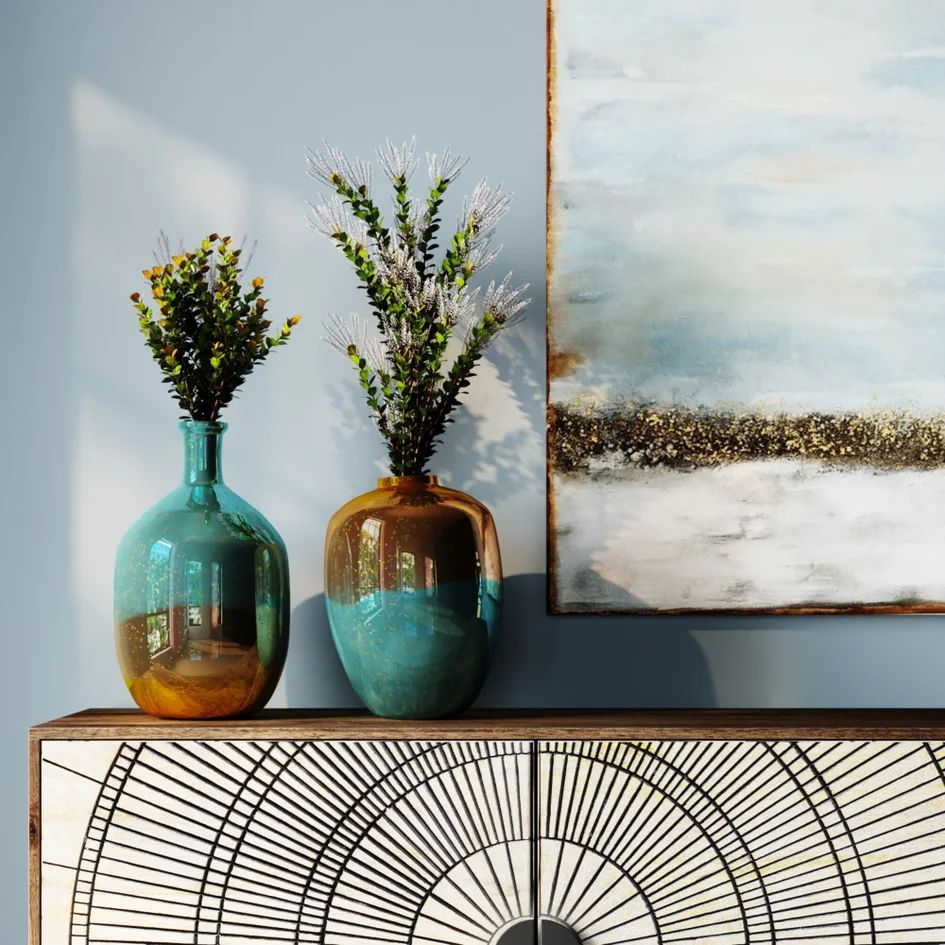 Ваза KARE Deko Vase Lizy Shine Multi 53790