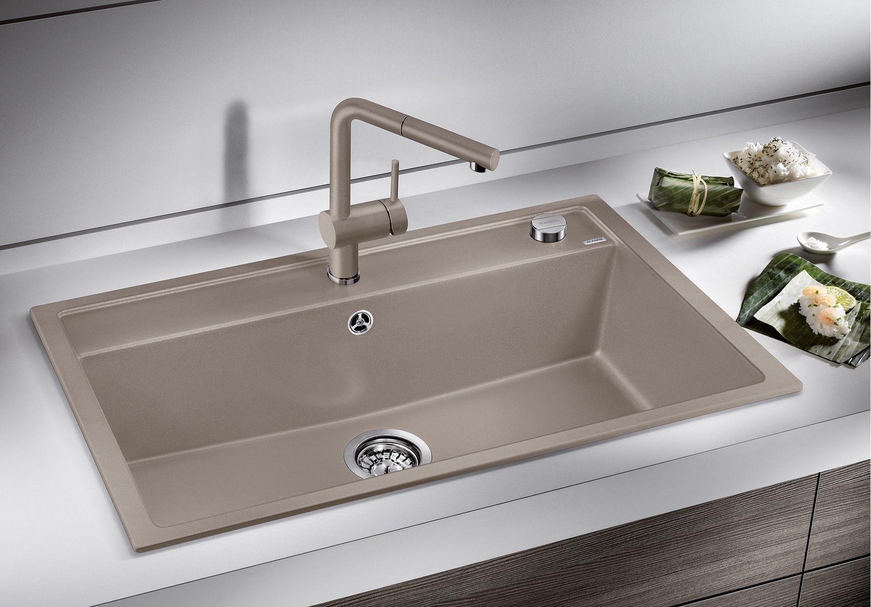 Кухонная мойка Blanco Dalago 8 Silgranit Anthracite 516629