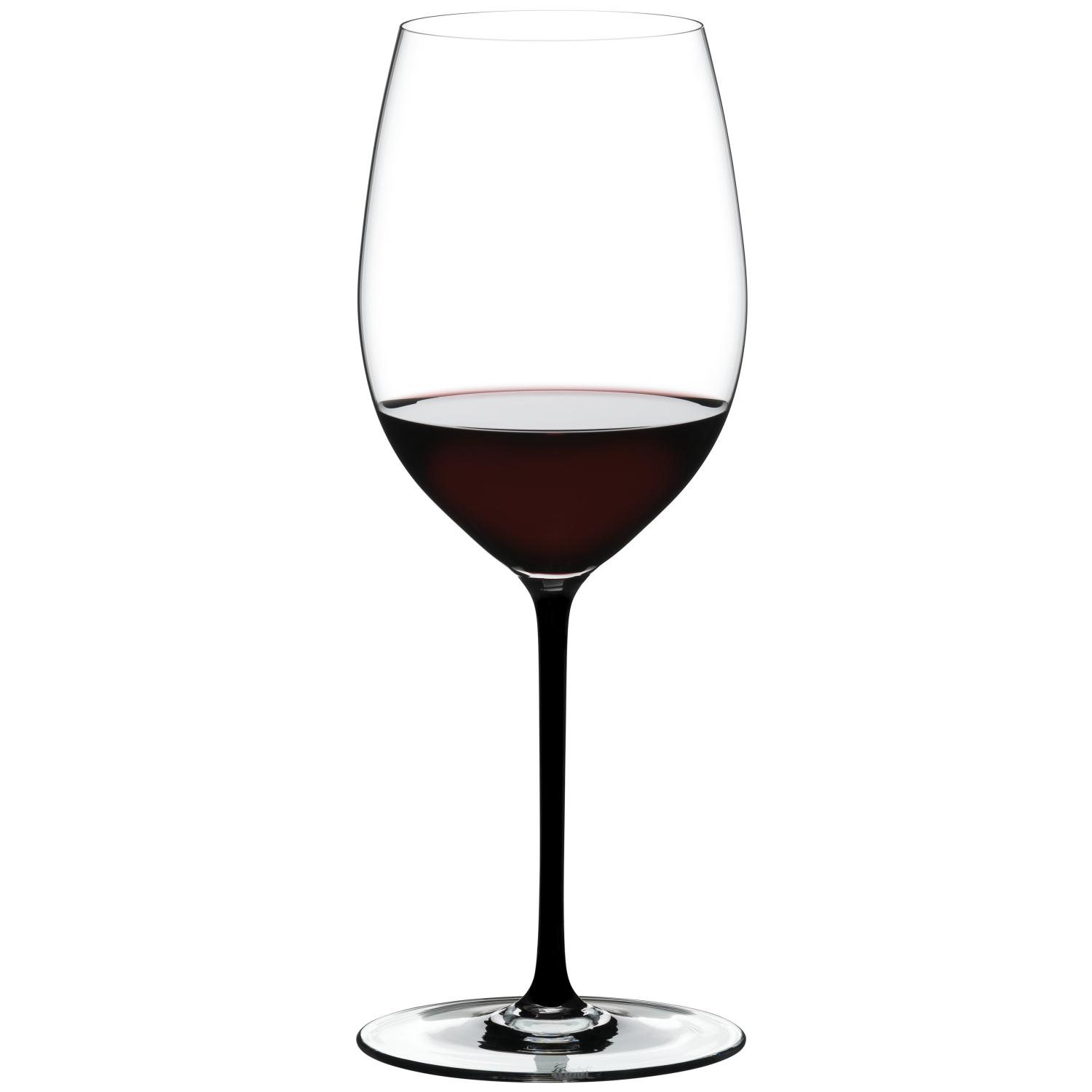 Бокал для красного вина RIEDEL Fatto A Mano Cabernet/Merlot Black 625 мл (арт. 4900/0B)