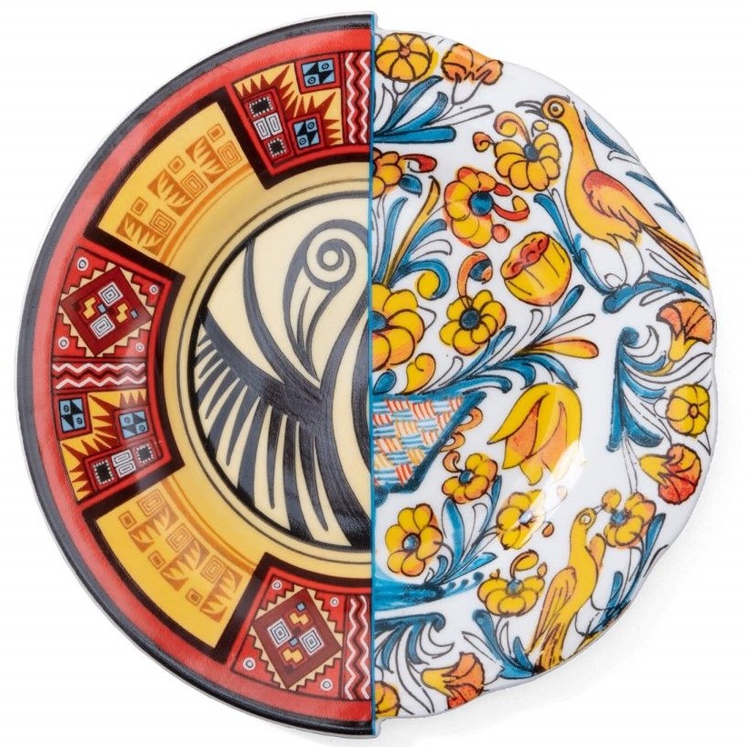 Тарелка десертная Seletti Hybrid Fruit Plate Huricanga 09122